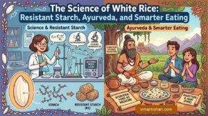 vimalmohan.com rice resistant starch gut health